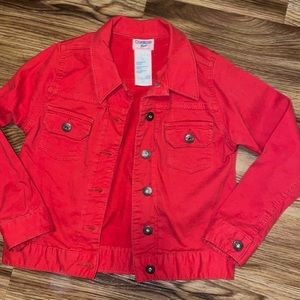 OshKosh Red Denim Jacket